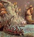 1798 | 08 | СЕРПЕНЬ | 01-02 серпня 1798 року. Знищення французької ескадри англійським флотом.