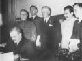 1950 | 10 | ЖОВТЕНЬ | 21 жовтня 1950 року. Представники СРСР і його союзників на зустрічі в Празі, Чехословаччина (під головуванням