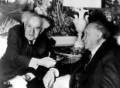1955 | 09 | ВЕРЕСЕНЬ | 13 вересня 1955 року. Після зустрічі в Москві канцлера Західної Німеччини Аденауера з радянськими лідерами