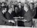 1956 | 10 | ЖОВТЕНЬ | 19 жовтня 1956 року. Завершення радянсько-японських переговорів про нормалізацію відносин.