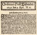 1656 | 01 | СІЧЕНЬ | 08 січня 1656 року. У голландському місті Харлем вийшов перший номер газети, яка видається до цих пір.