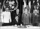 1945 | 06 | ЧЕРВЕНЬ | 26 червня 1945 року. На конференції в Сан-Франциско, скликаній від імені СРСР, США, Великобританії й Китаю