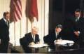1985 | 11 | ЛИСТОПАД | 19 листопада 1985 року. Переговори Генерального секретаря ЦК КПРС М. С. Горбачова із президентом США Р. Рейганом