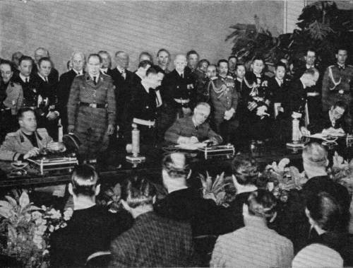 27 вересня 1940 року. Берлінський пакт про військовий союз між Німеччиною, Італією і Японією.