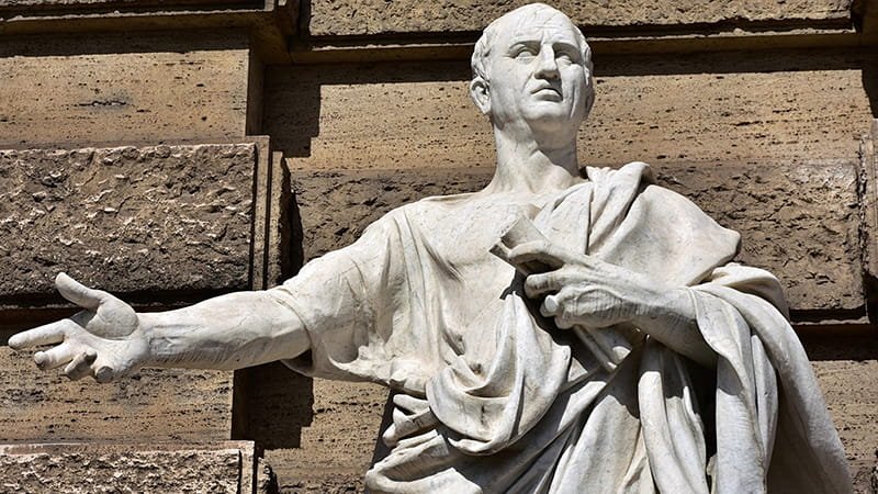 03 січня 106 року до н.е. Народився Марк Туллій ЦИЦЕРОН.