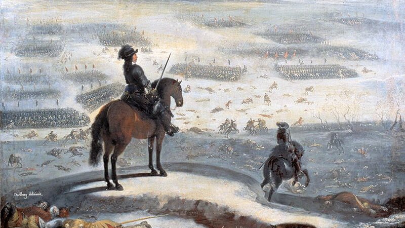 17 травня 1656 року. Московія вступила в першу Північну війну (1655-60), оголосивши війну Швеції й почавши