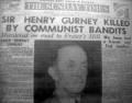 1951 | 10 | ЖОВТЕНЬ | 06 жовтня 1951 року. Генрі Герні, британський верховний комісар у Малайї, убитий комуністом.